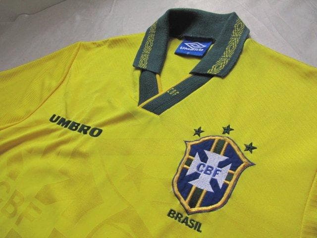 1994 ブラジル代表 90s Brazil CBF UMBRO 程度良上