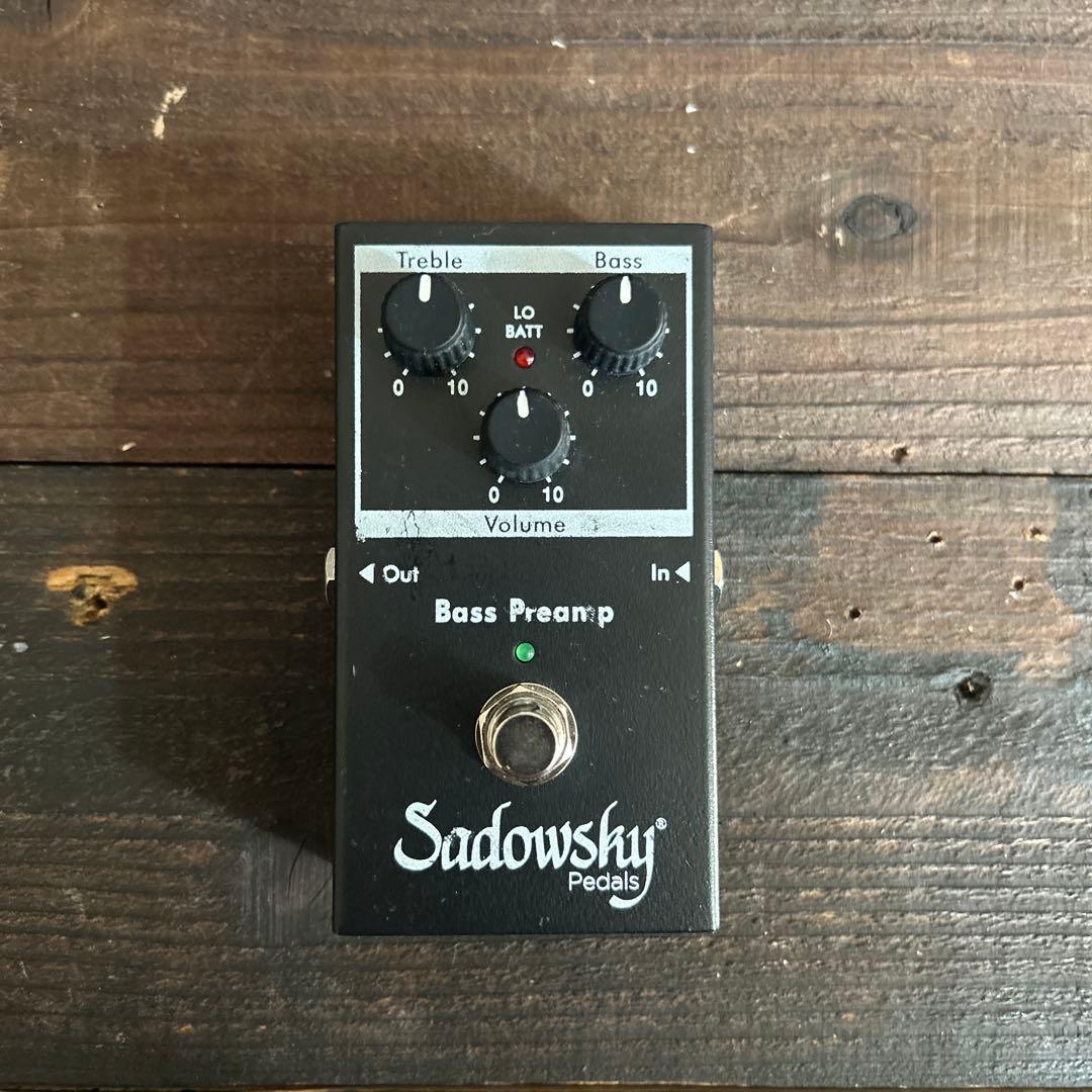 ベース Sadowsky Pedals Bass Preamp