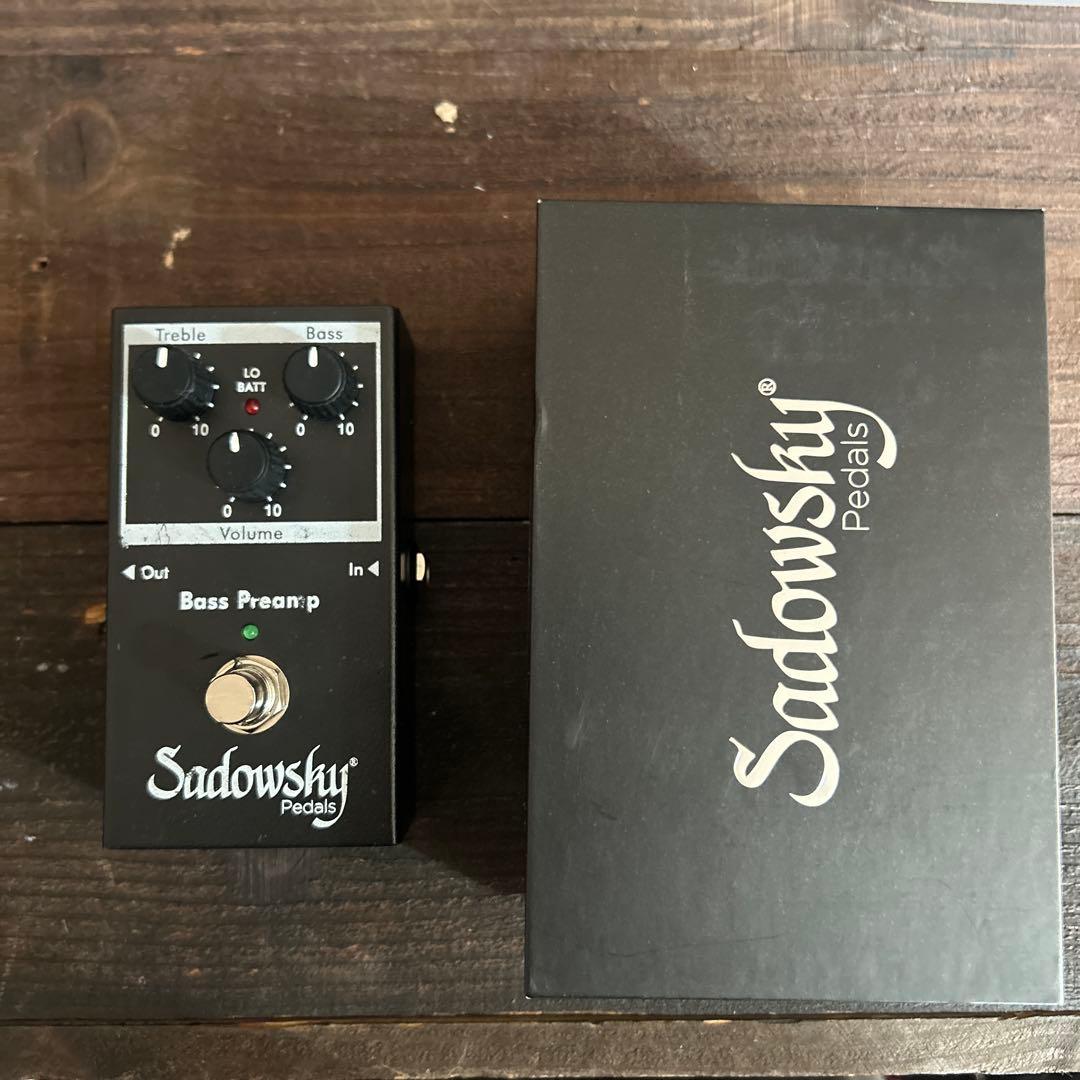 ベース Sadowsky Pedals Bass Preamp