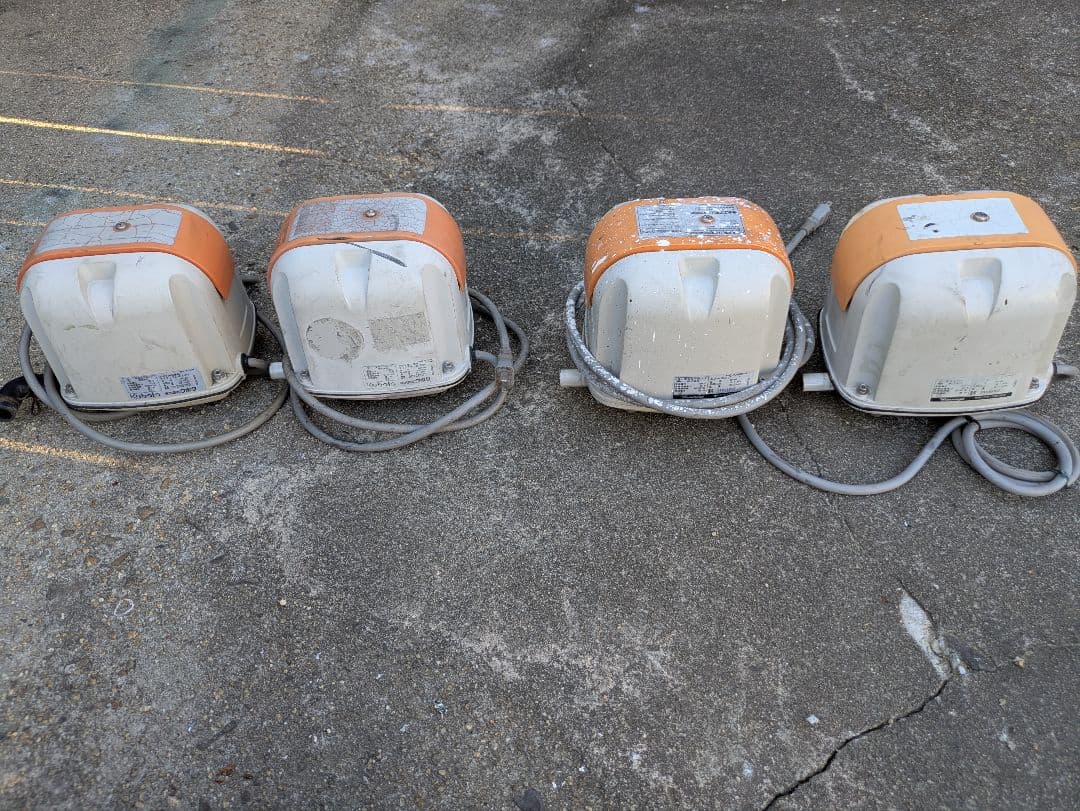 ジャンク　②安永 AP-60 浄化槽 水槽 アクアリウム ブロワー エアーポンプ