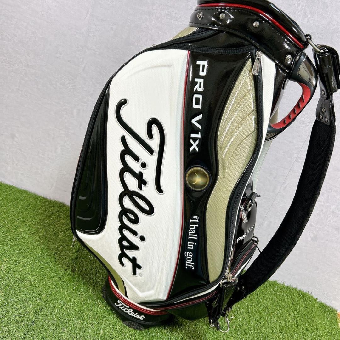 【限定】Titleist PRO V1X タイトリスト キャディバッグ ホワイト