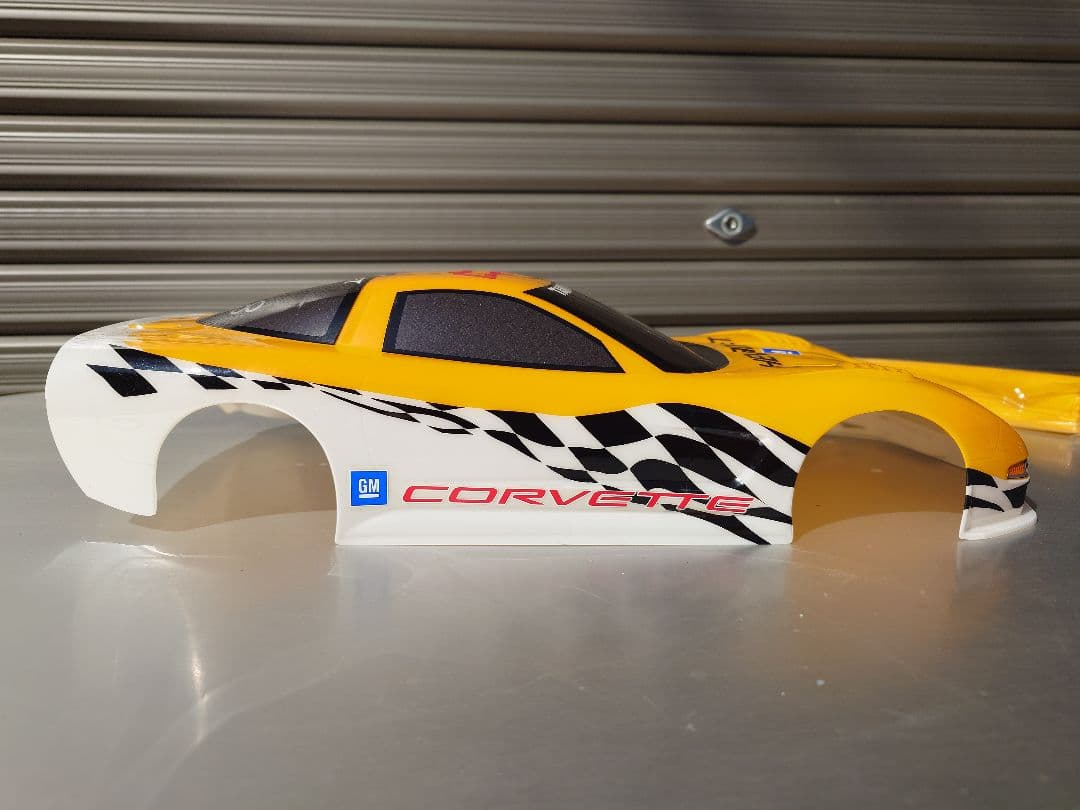 タミヤ コルベット C5-R 　1/10　ラジコン　メーカー完成スペアボディ