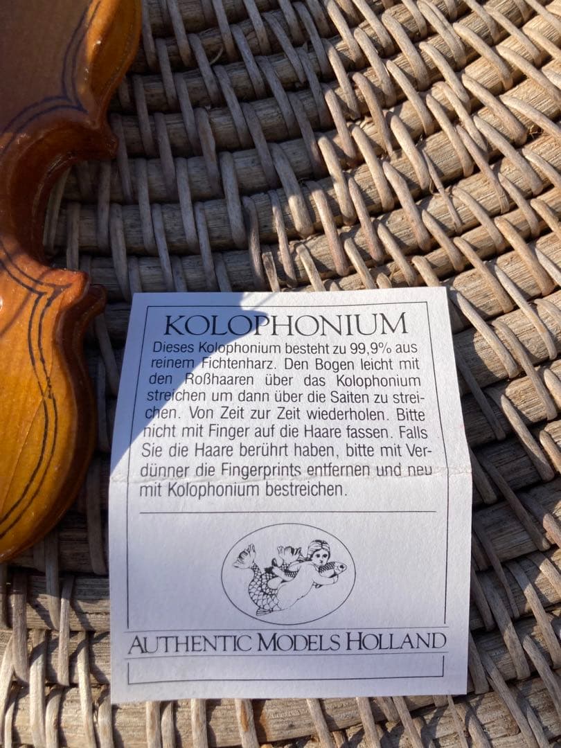 レア　ボストン美術館　ミニチュアバイオリンのオブジェ