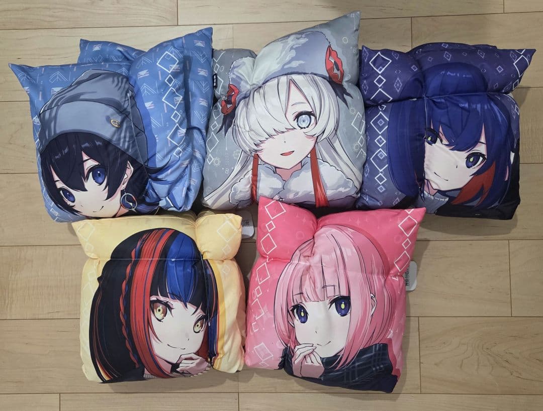 神椿市建設中 GIGO ロングクッション 5種 全種 セット