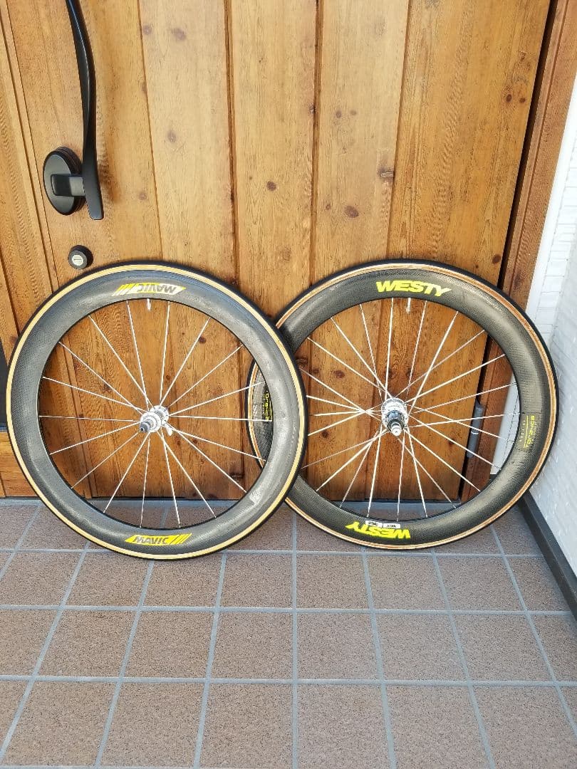 TORAYKA 650c トレカ カーボンチューブラーホイール DURA-ACE