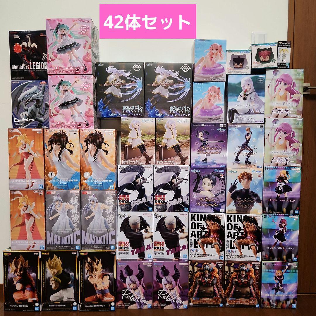 【新品・未開封】美少女フィギュア　プライズフィギュアまとめ売り　42体セット