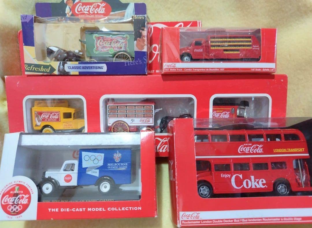 コカ・コーラ Coca-Cola ミニカーセット