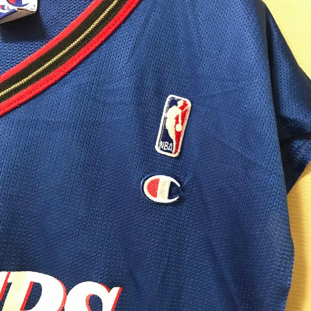 Champion SIXERS ゲームシャツ IVERSON アイバーソン3