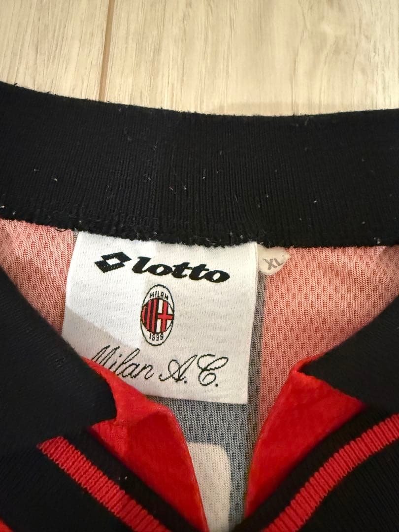 爆レア！96-97 ミラン　バレージ選手　ユニフォーム　昇華プリント　選手用