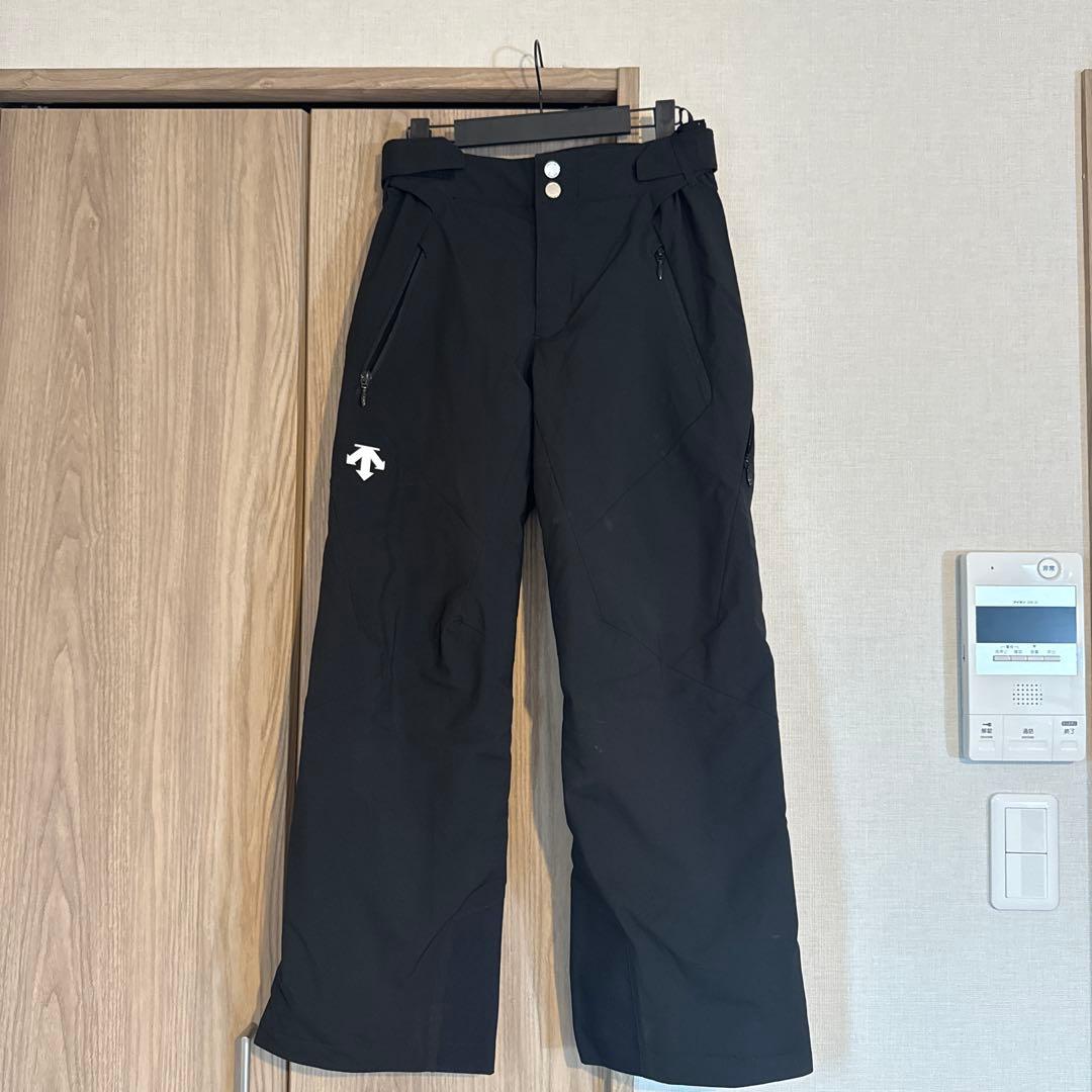 【24/25】Sサイズ デサント DESCENTE 中綿 パンツ 黒