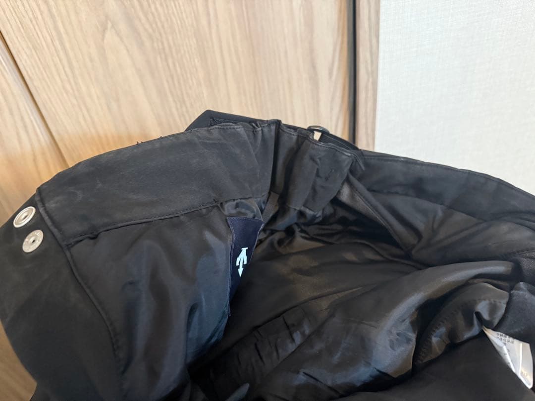 【24/25】Sサイズ デサント DESCENTE 中綿 パンツ 黒