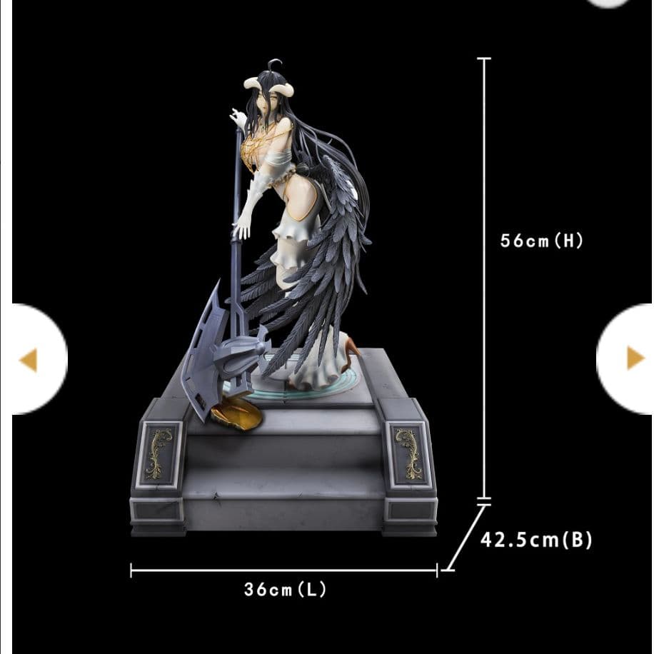オーバー・ロードⅣ　アルベド 1/4　オーバーロードスケールスタチュー
■作品名