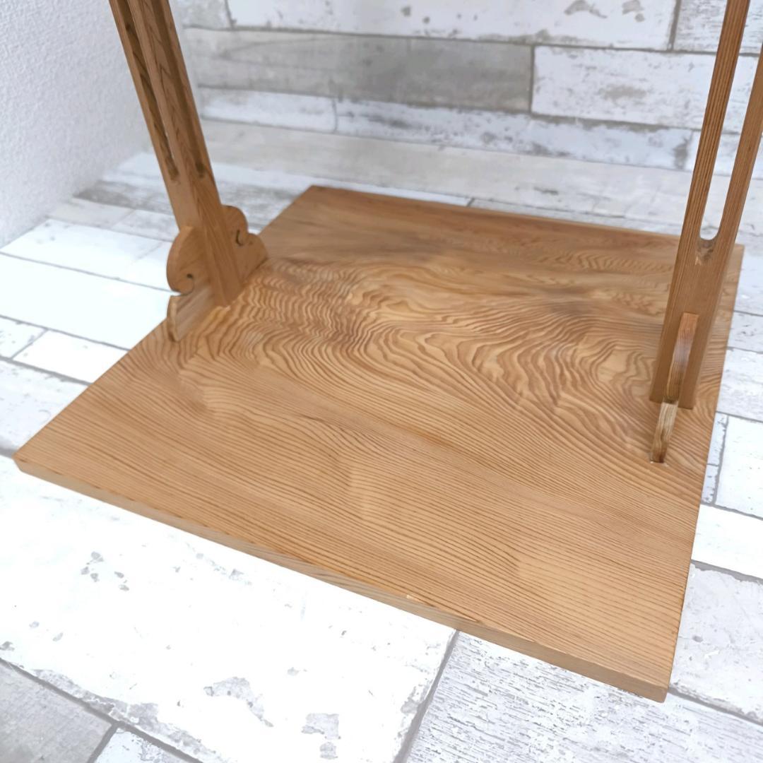 指物師 萩井好斎 淡々斎好 寿棚 茶道具 共箱 木遊軒 煎茶棚 茶棚 収納 煎