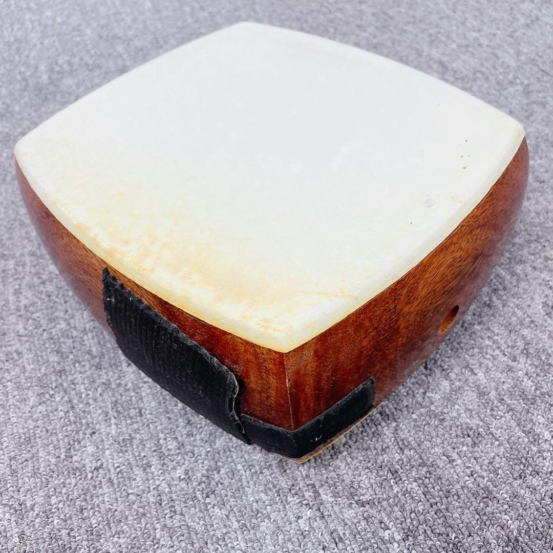 三味線 細棹 紫檀 犬皮 丸打胴 平溝 和楽器