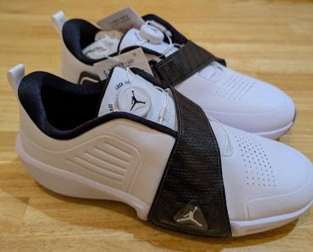 28cm ナイキ ゴルフ ジョーダン エア レブ 白 スパイク ゴルフシューズ