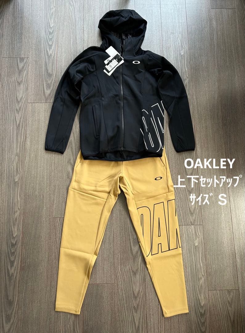 新品 OAKLEY オークリー 上下セットアップ トラックジャケット&パンツ S
