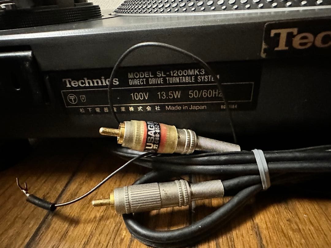Technics SL-1200MK3 ターンテーブル2台