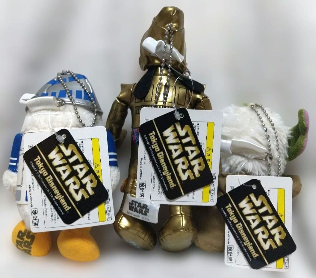東京ディズニーリゾート＊スター・ウォーズ＊ぬいぐるみ5体セット＊レア