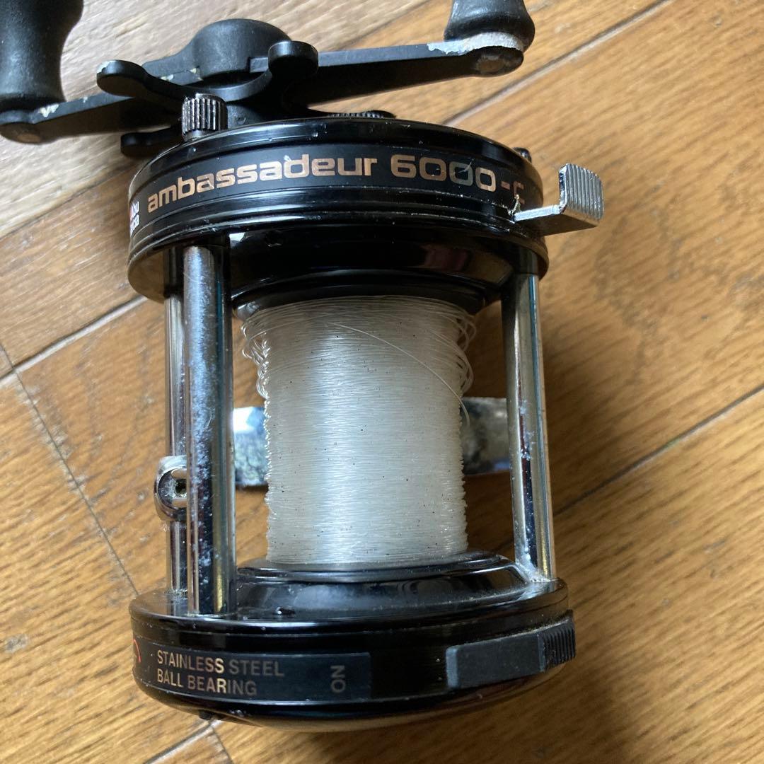 在庫確認しまするのでコメントから釣竿、リールアンバサダー6000ーc、s3000