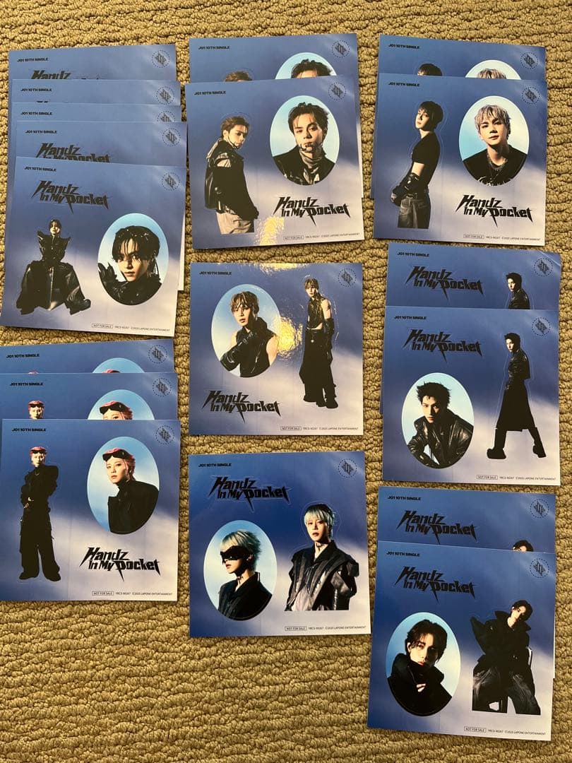 JO1 HIMP B トレカ ステッカー