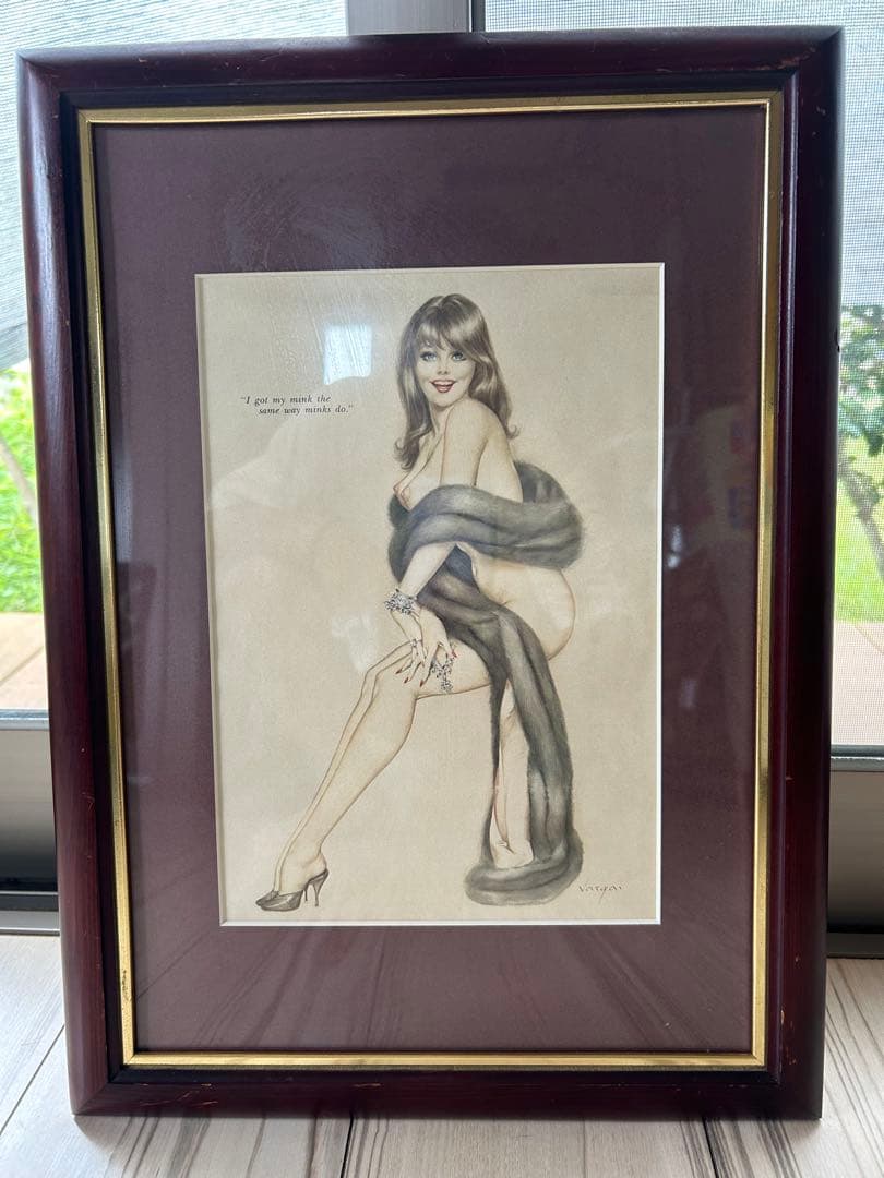 バーガス　　絵画