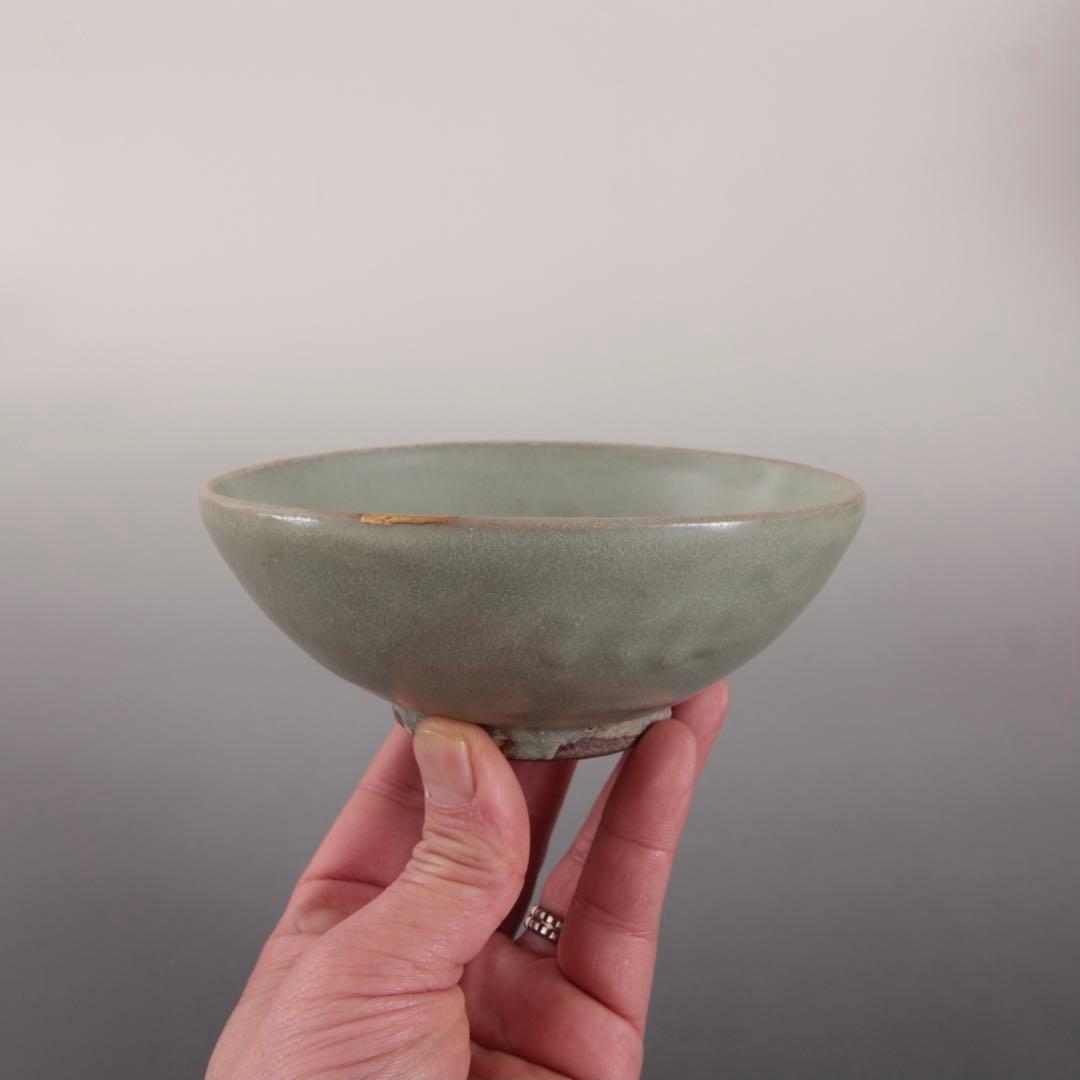 青磁 平茶碗 鉢 茶道具 天龍寺青磁 明朝期 中国美術 古美術 古道具