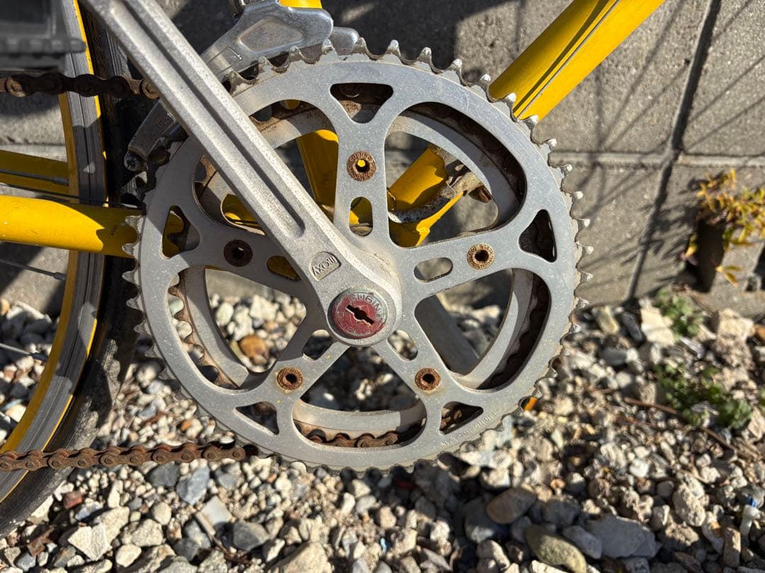 ヴィンテージ スポルティーフ 黄色｜SUNTOUR／SUGINO 現状