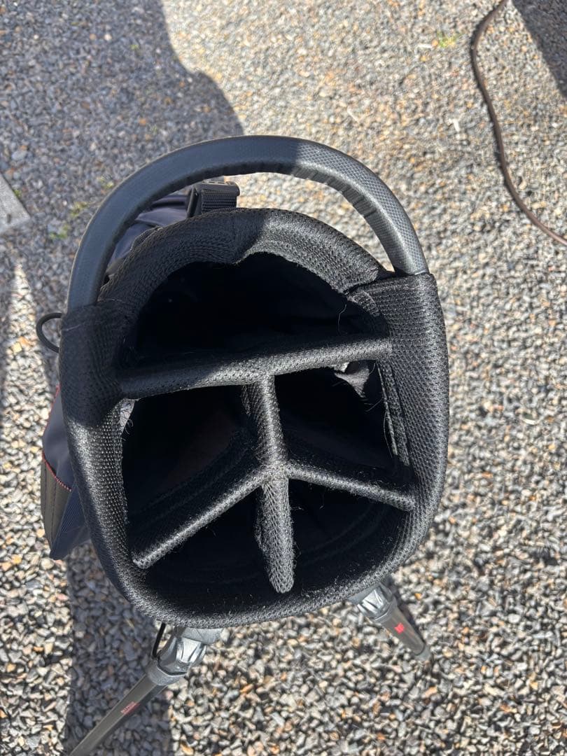 BRIEFING ゴルフバッグ ネイビー 5分割収納