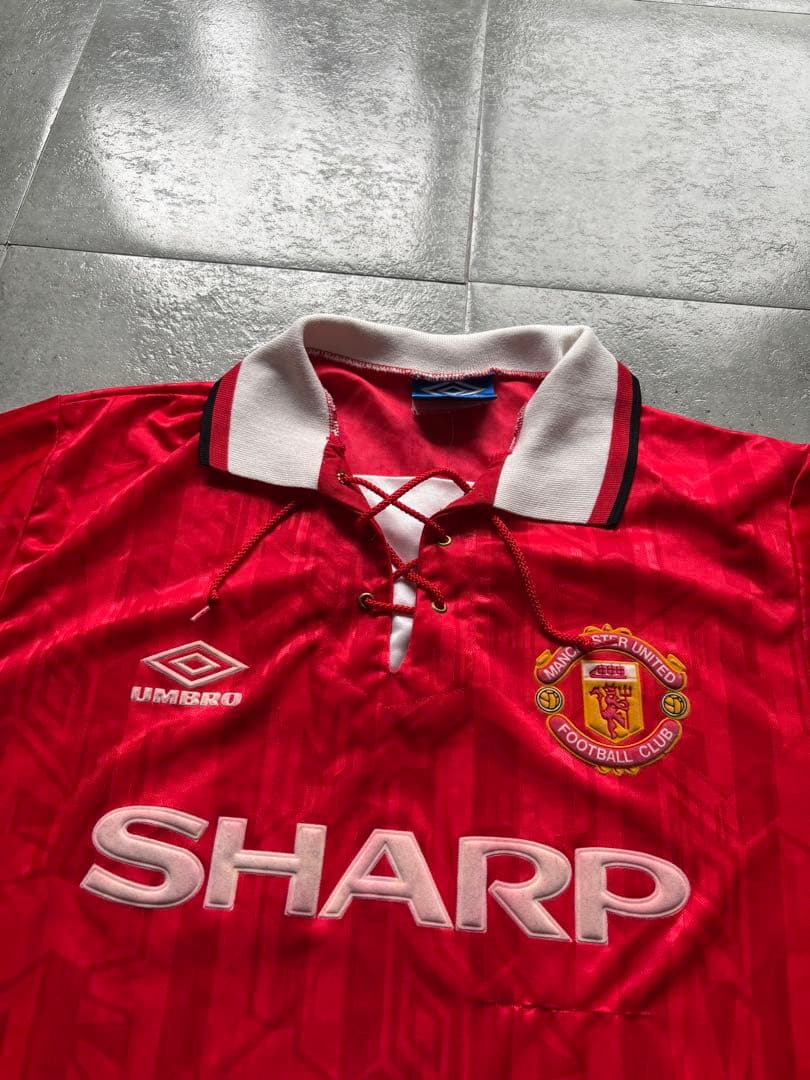 92-94 マンチェスターユナイテッド　アンブロ　ホームユニフォーム　正規品
