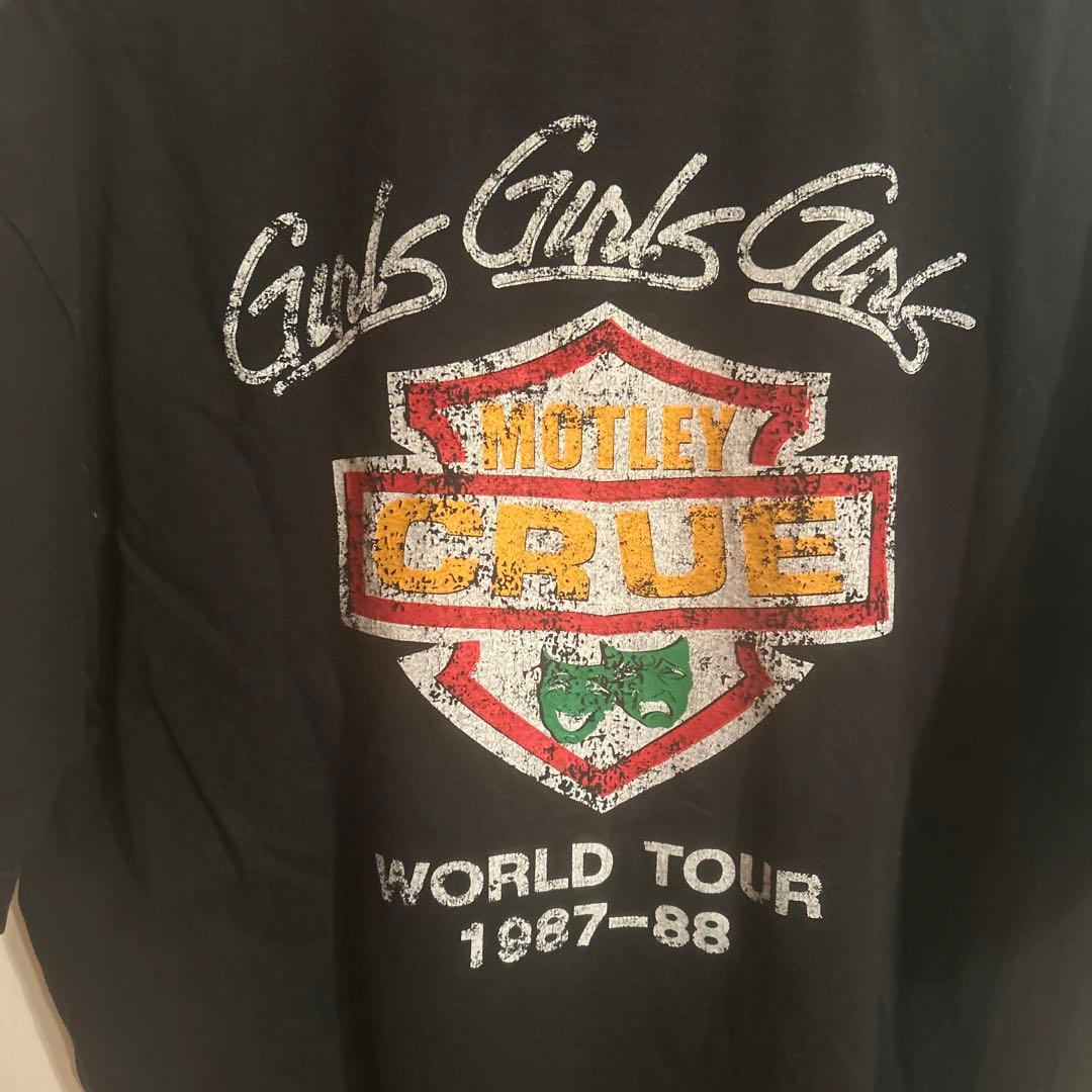 モトリー・クルー /ヴィンテージ　Tシャツ　ブラック　XL