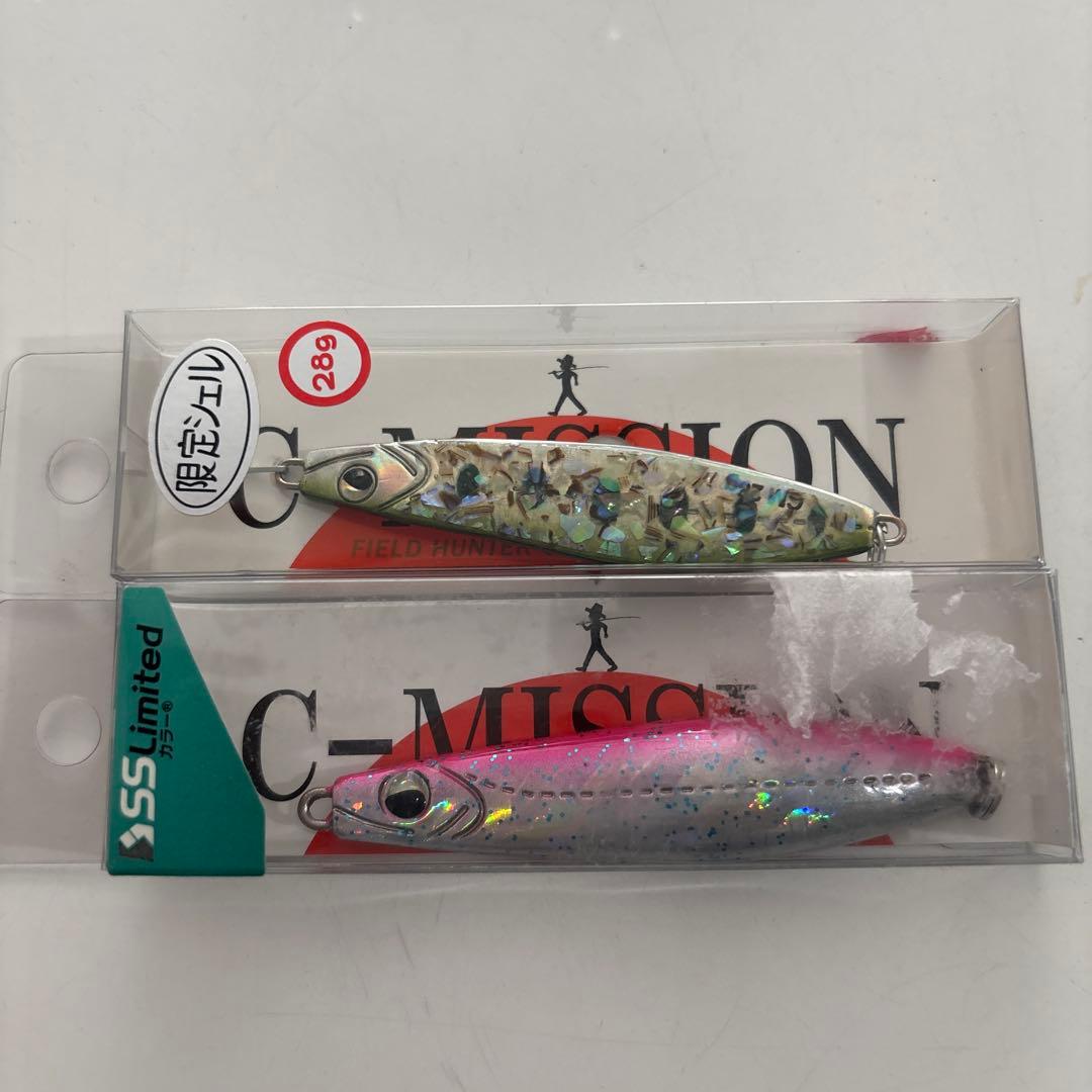 C-MISSION メタルジグ 28g 35g8個セット 限定シェル未開封有