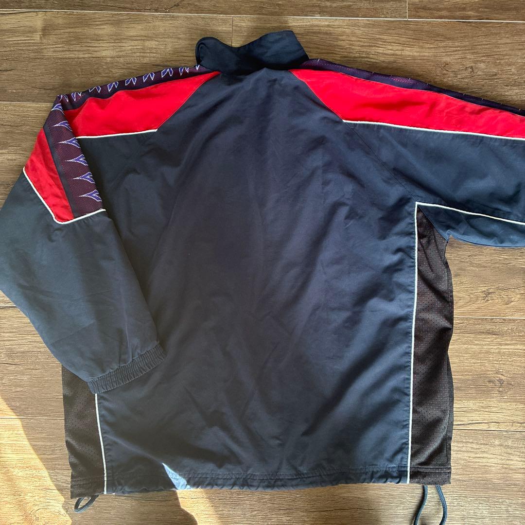 ９０年代DIADORA ジャージセット Lサイズ ネイビー/レッド