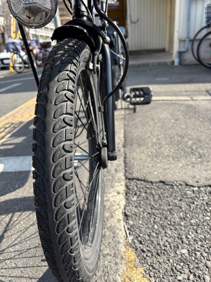 中古20㌅Panasonic電動アシスト自転車　16Ah 大阪　033番