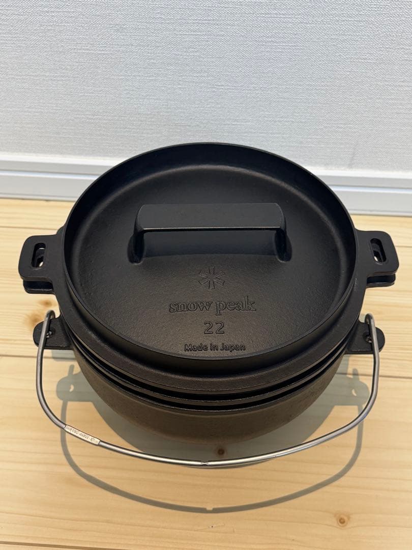  peak 和鉄ダッチオーブン22 収納バッグ付き
