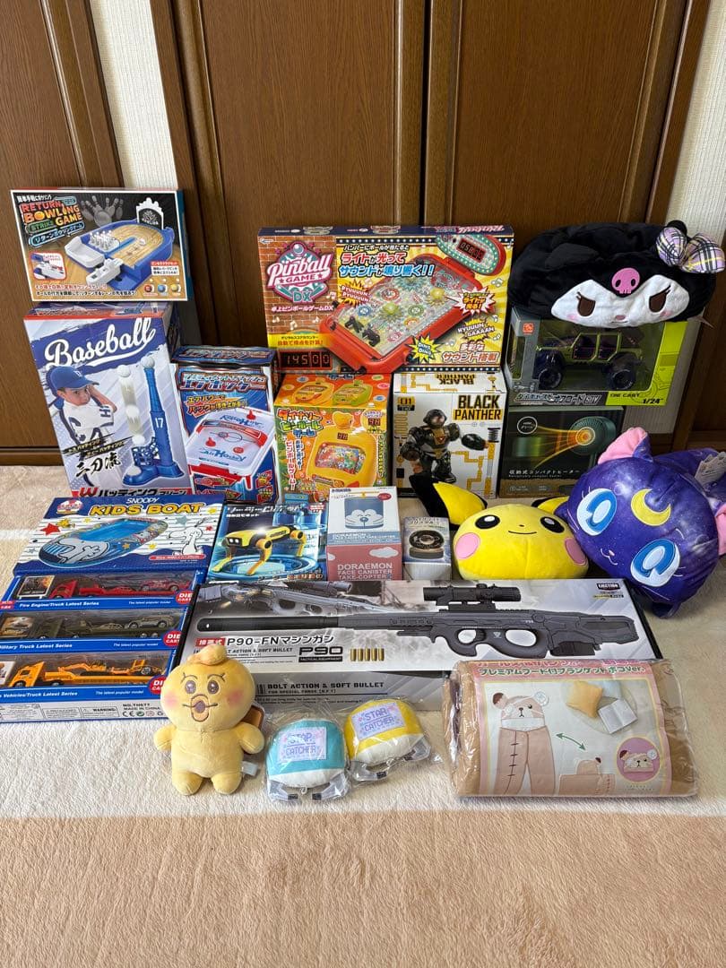 プライズ　おもちゃセット ボードゲーム・ぬいぐるみ雑貨　など　23点　まとめ売り