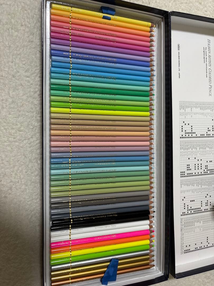ホルベイン　ARTISTS COLORED PENCIL 100