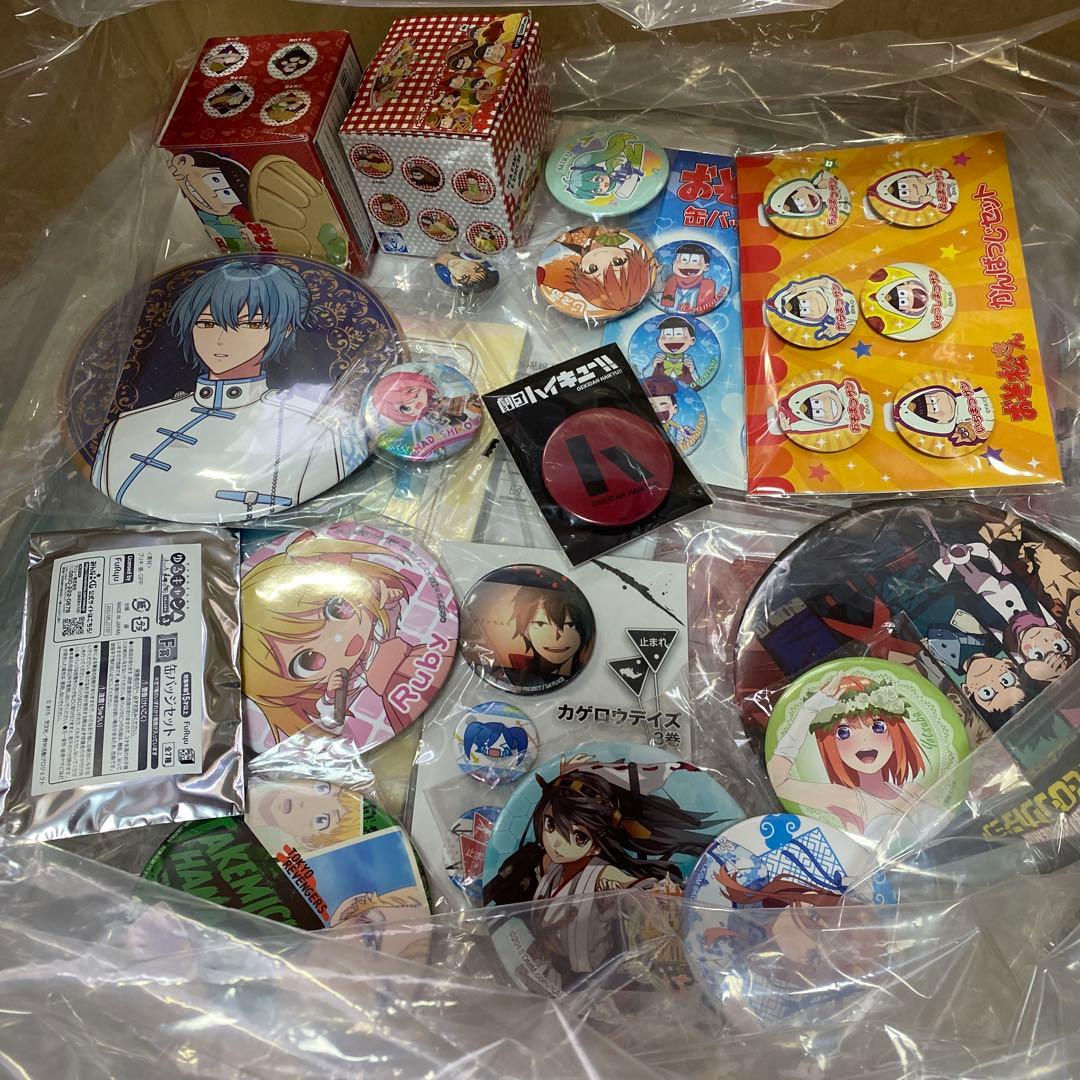 アニメキャラクターグッズ まとめ売り 缶バッジ アクスタ ラバスト 美少女