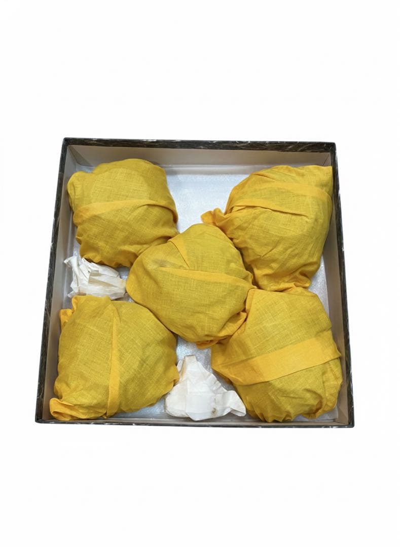 【極美品】輪島塗 お好椀 5客セット 天然木 本漆塗 共箱・ウコン布付