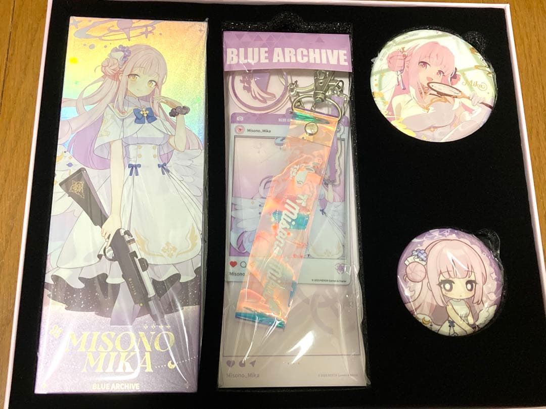 ブルーアーカイブ 中国限定 ミカ チーパオ メモリアルボックス