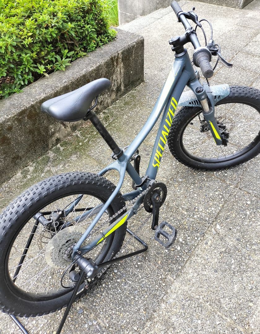 Specialized マウンテンバイクリップロック グレー/イエロー20インチ