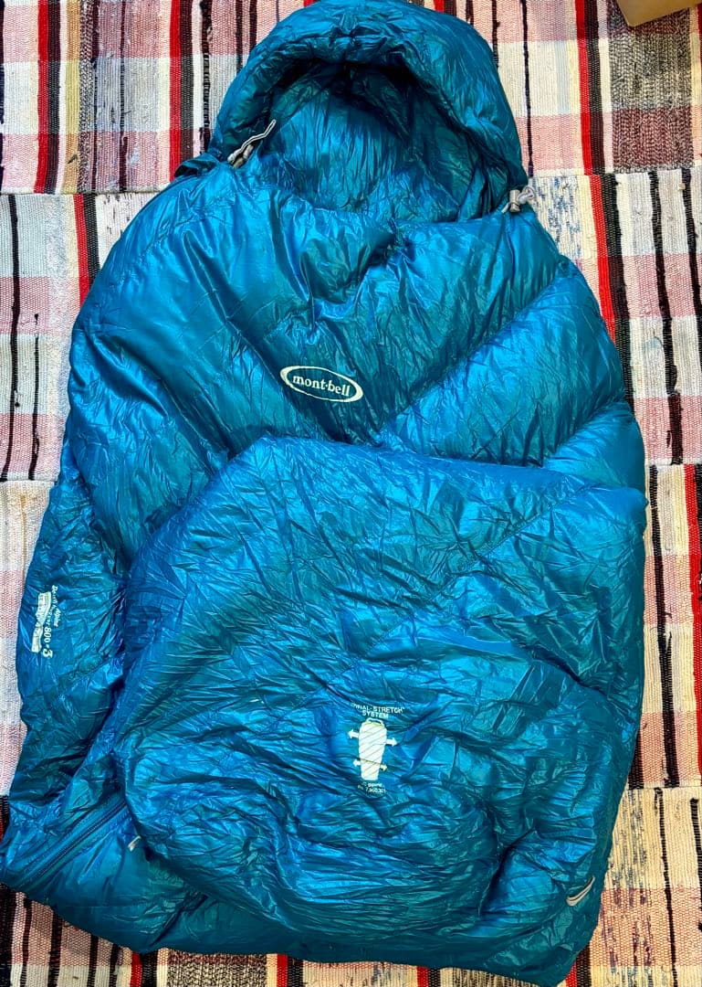 モンベル　ダウンハガー 800 #3 寝袋