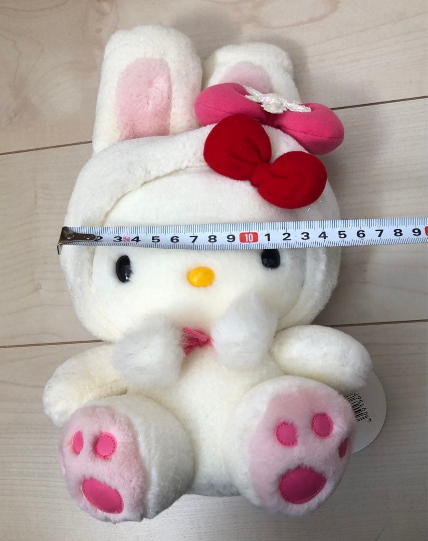 ☆レトロ☆ 北海道限定 ☆ 雪うさぎ キティ ぬいぐるみ ご当地 タグ付き
