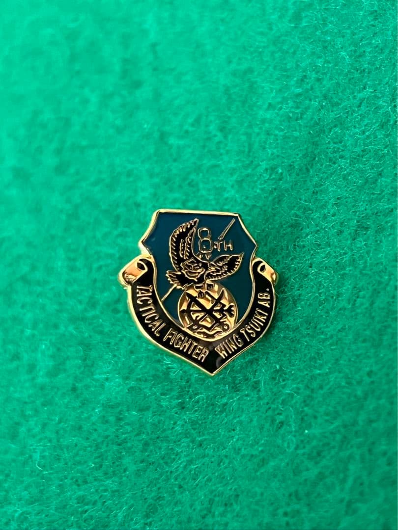 第8飛行隊築城基地ピンバッジ ケース付き