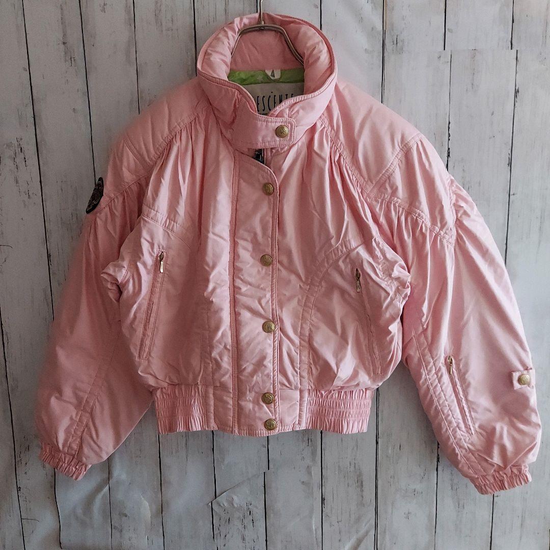 【DESCENTE】デサント スキーウェア 上下セット M ピンク