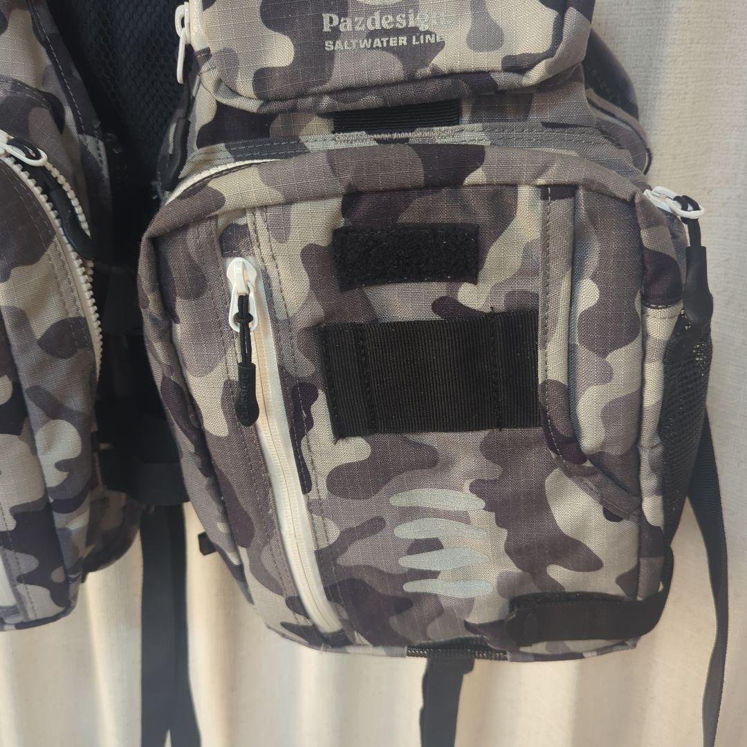 Pazdesign 迷彩ライフジャケット