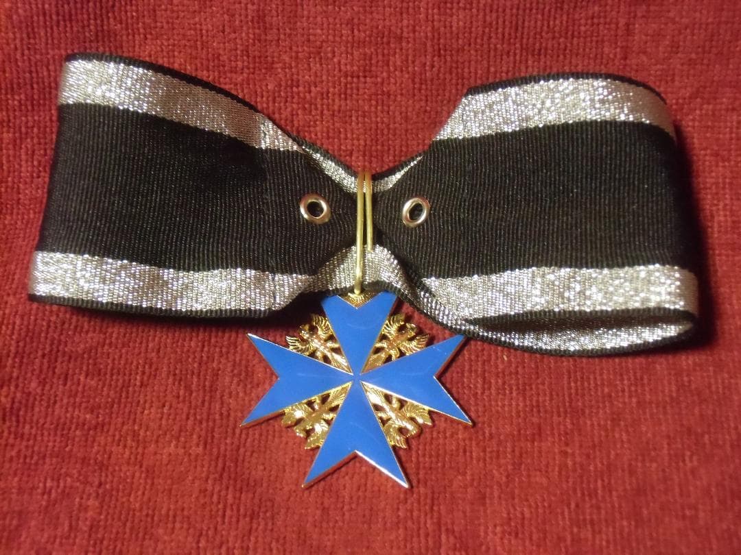 Ｗ帝政ドイツ軍/プロイセン王国＊ブルーマックス勲章（ＣＯＰＹ/複製品）