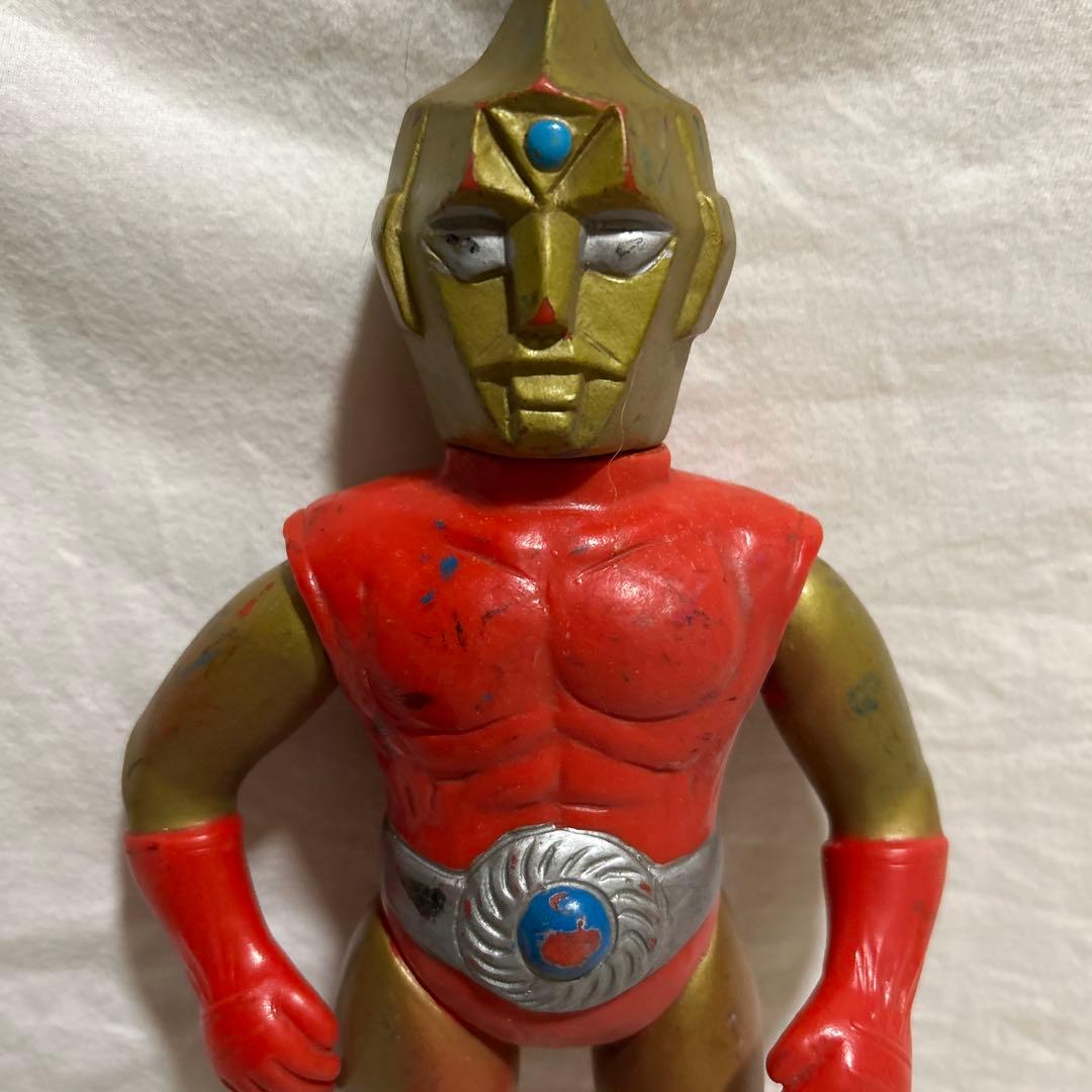 当時物　スペクトルマン　ソフビ　フィギュア