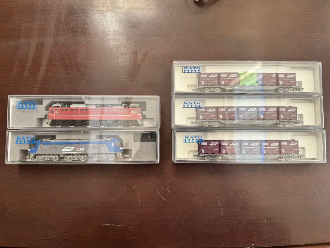 KATO 電気機関車　貨車