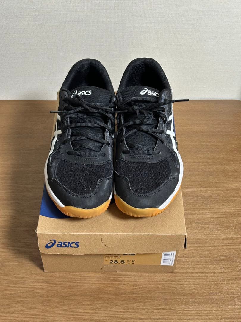 ASICS UPCOURT6 ブラック/ホワイト28.5㎝