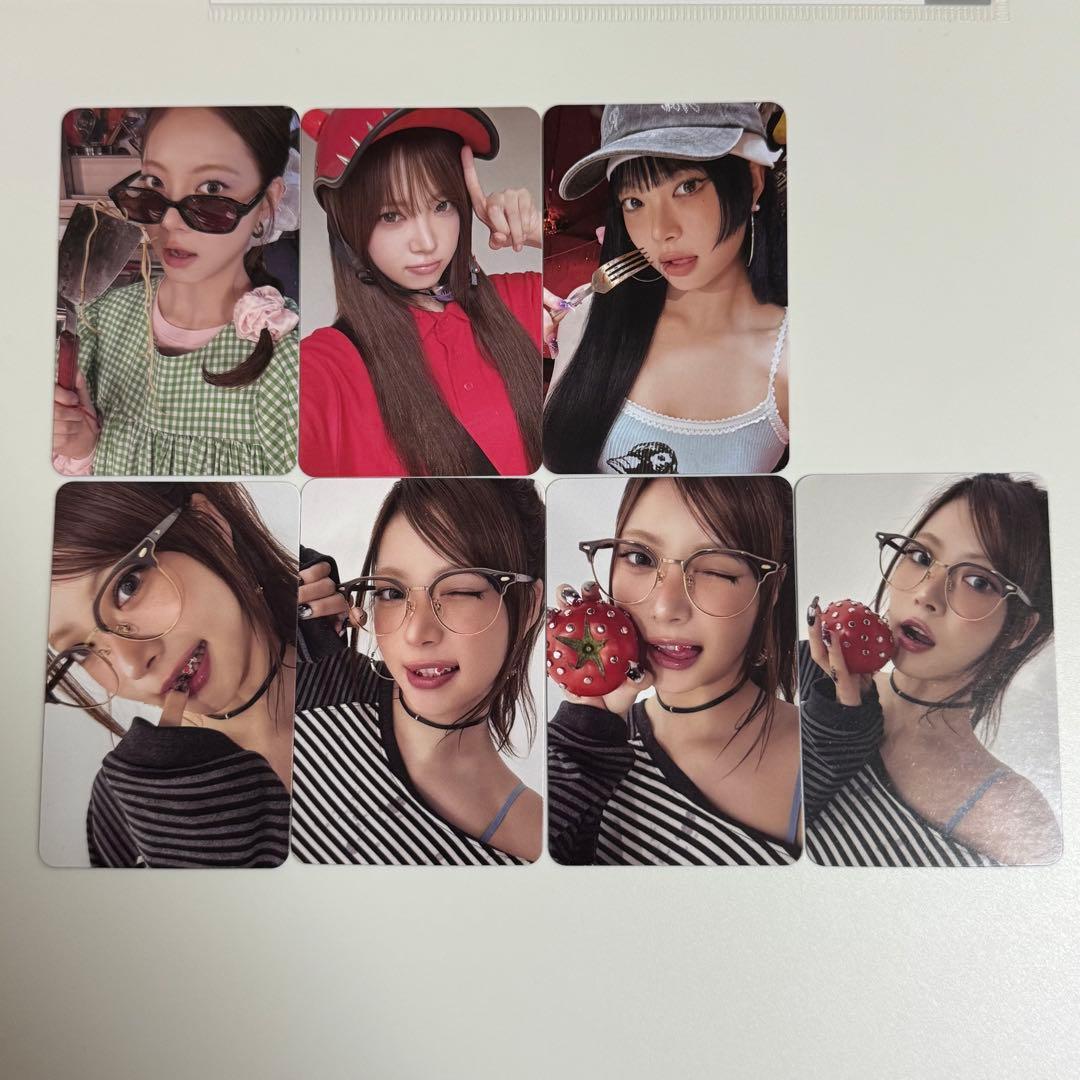 LESSERAFIM ルセラ SPAGHETTI 封入トレカ コンプ ウンチェ